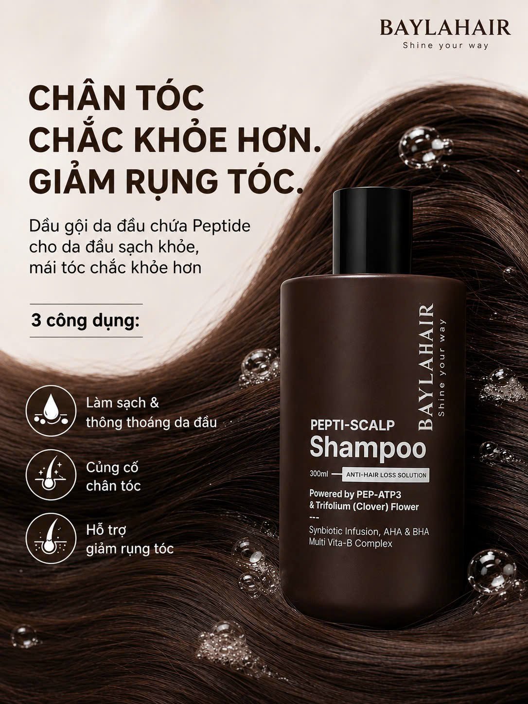 CÁCH GỘI ĐẦU ĐÚNG GIÚP DA ĐẦU SẠCH, TÓC KHỎE VÀ HẠN CHẾ GÃY RỤNG
